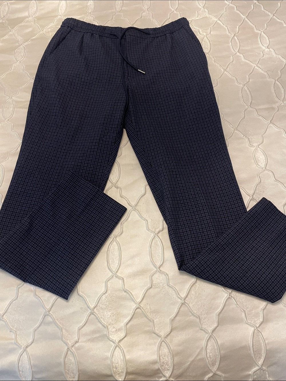 Express Men's Dark Navy Drawstring Joggers
